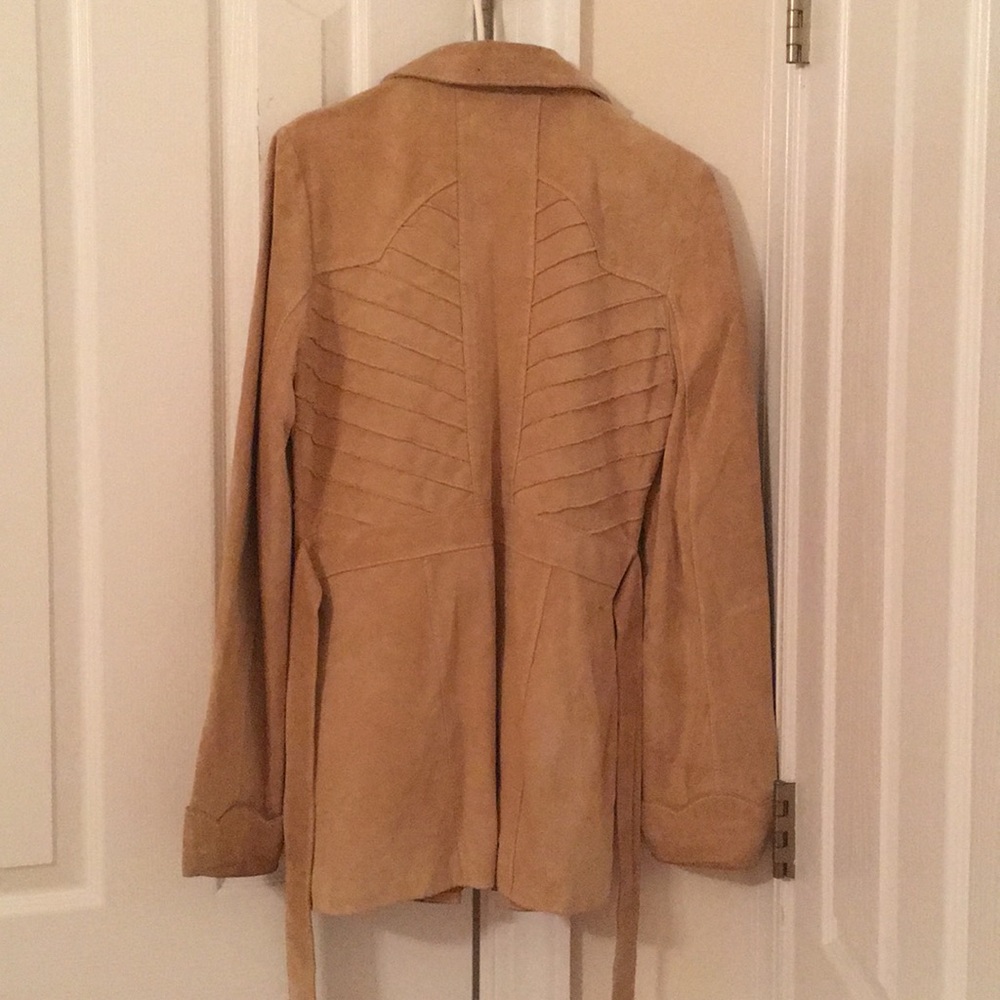 Suede Leather Jacket - image 3